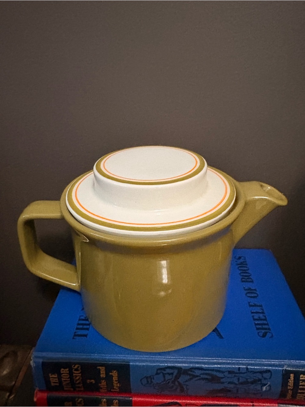 Vintage Johnson Brothers Ironstone Teapot Coffee Pot | Retro MCM Made In England